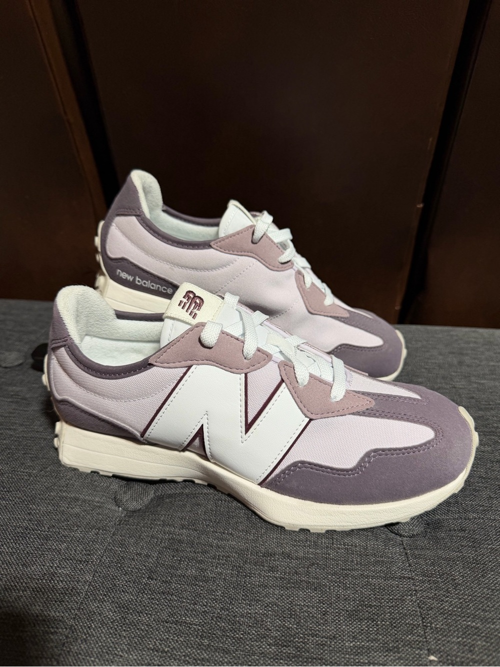 New Balance Lavender Purple White Chunky Running Shoes Women's size 7